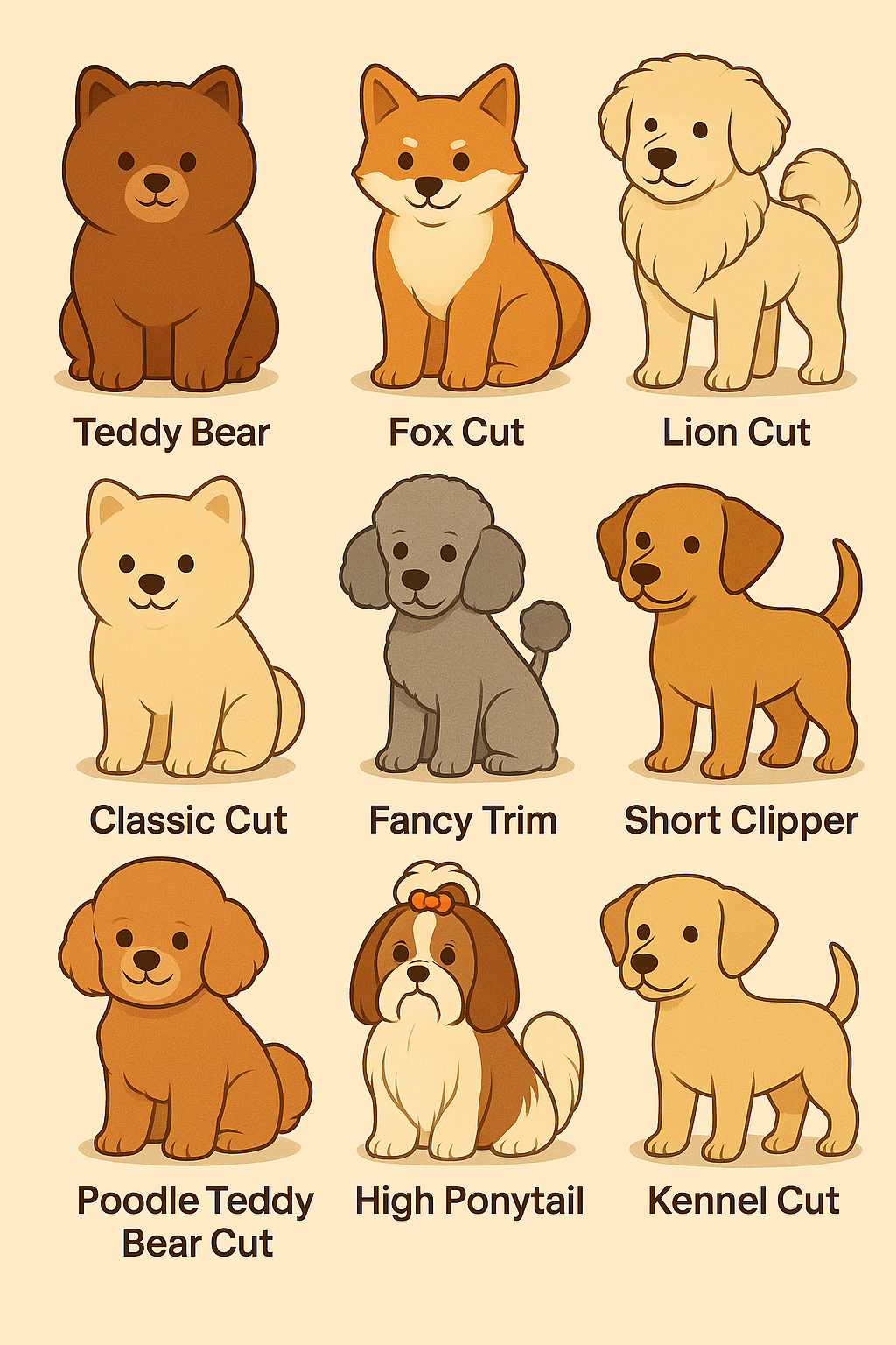 A complete guide to popular dog haircuts